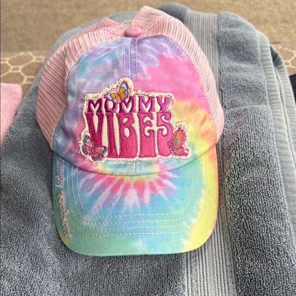 Simply Southern Pastel Tie-Dye Cap